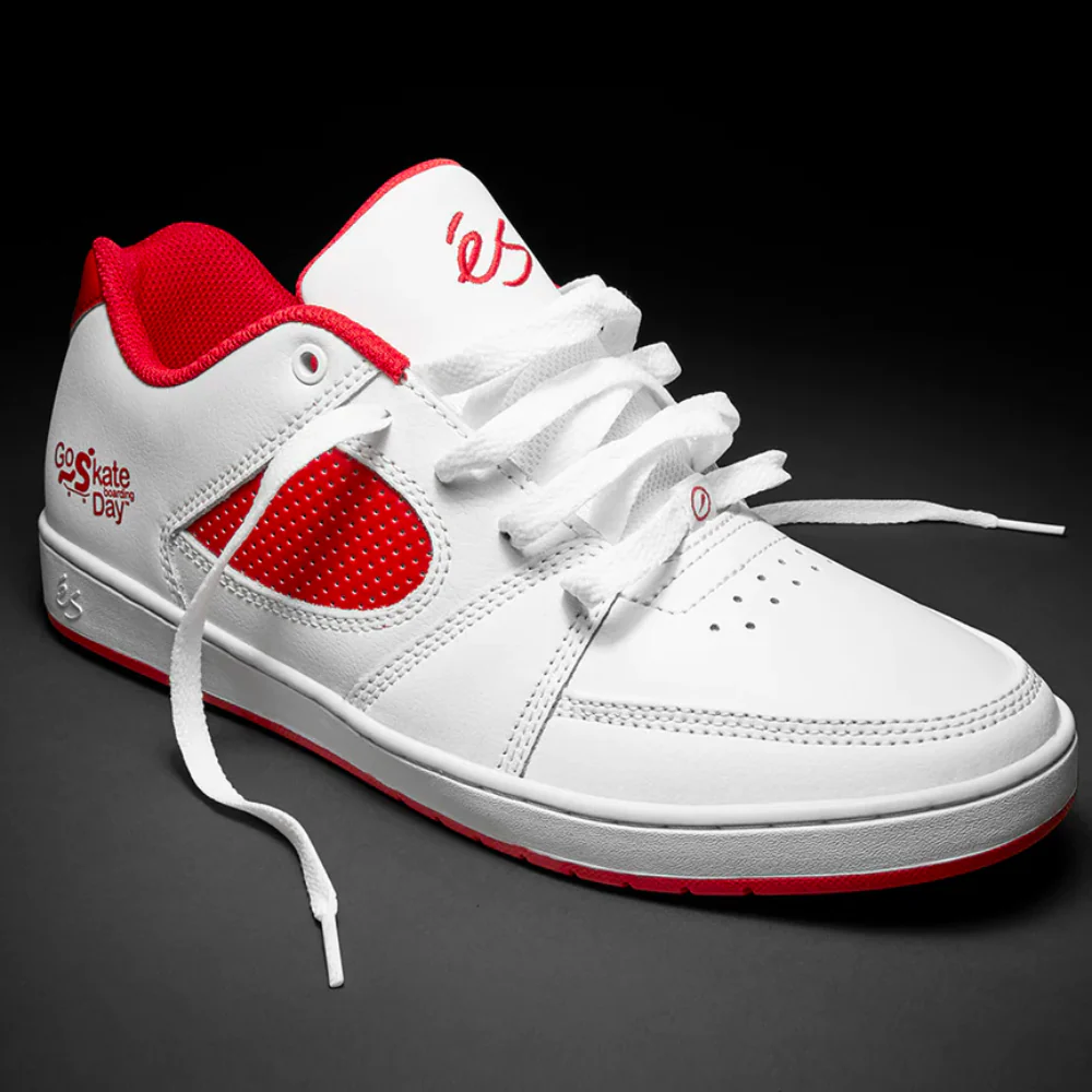 Accel Slim x Go Skateboarding Day White/Red - Image 5
