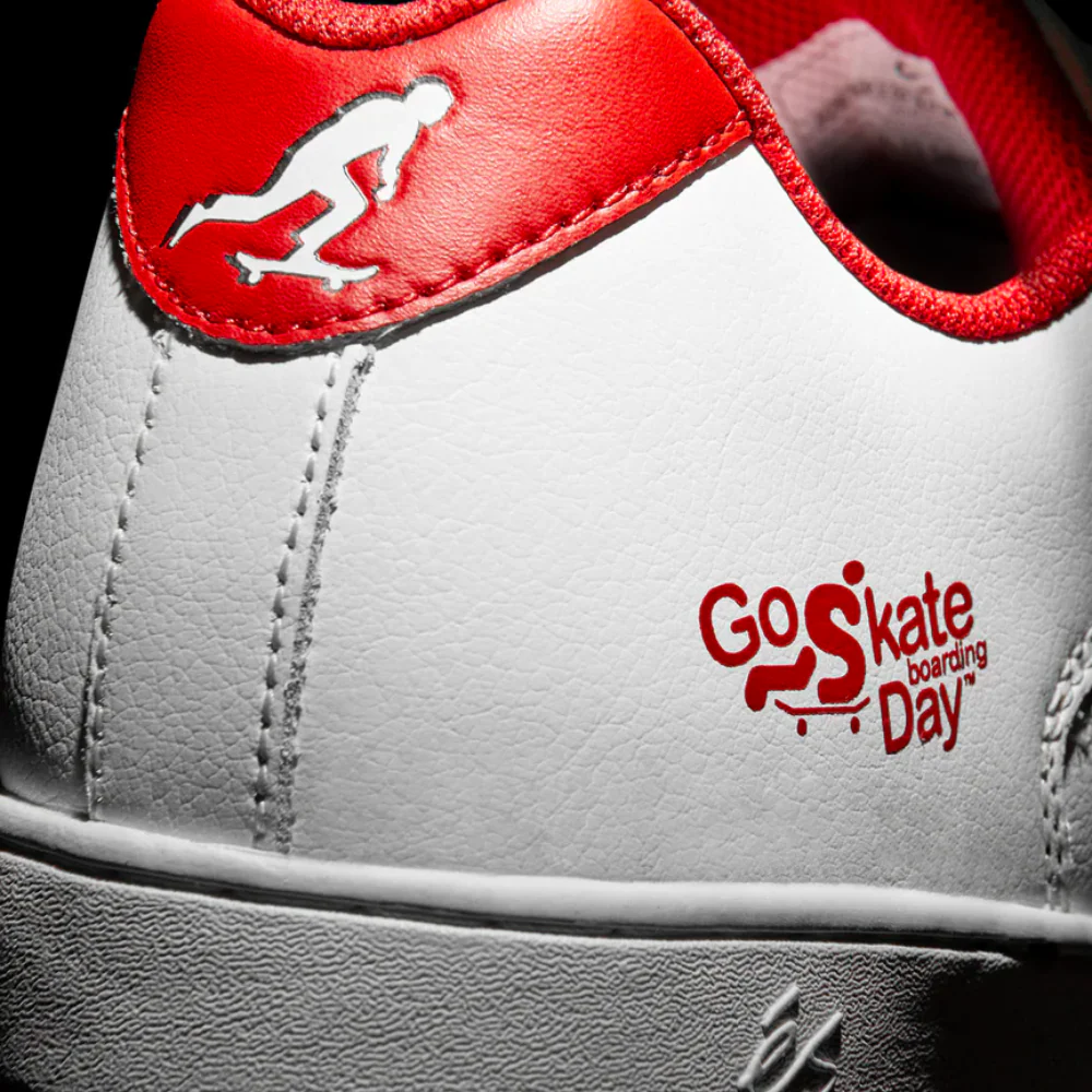 Accel Slim x Go Skateboarding Day White/Red - Image 8