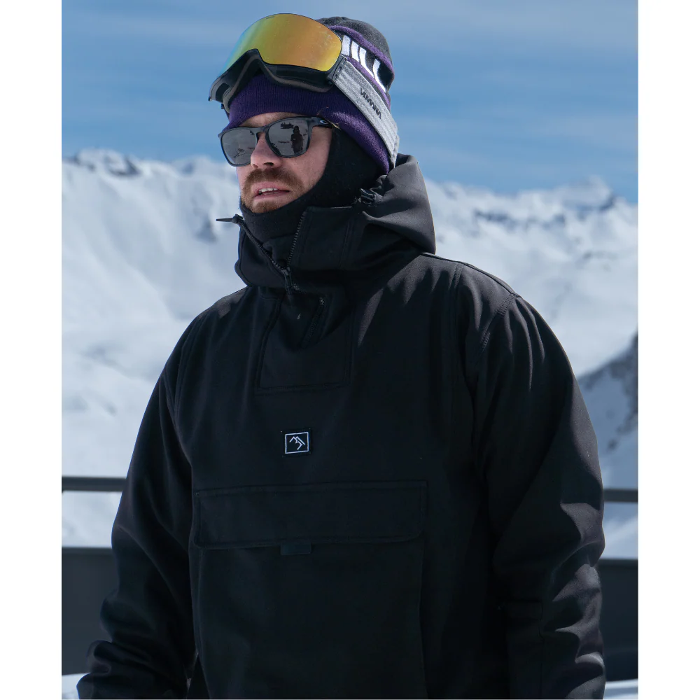 Access Anorak Jacket Darkside Black - Image 13