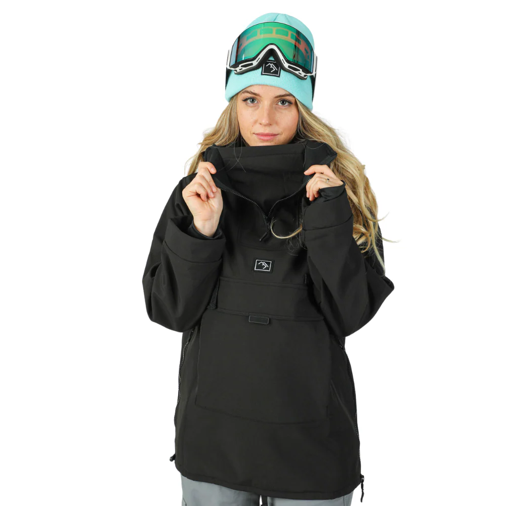 Access Anorak Jacket Darkside Black - Image 14