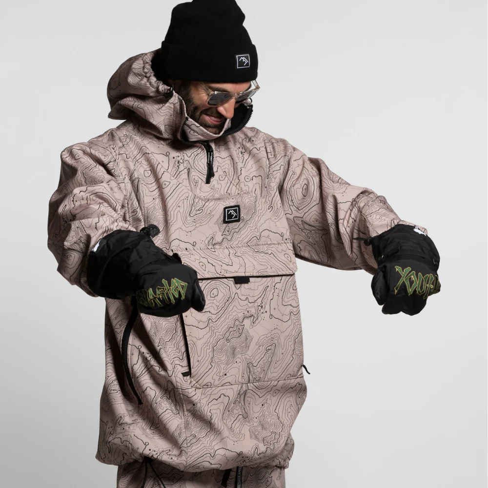 Access Anorak Jacket Contour Print - Image 7