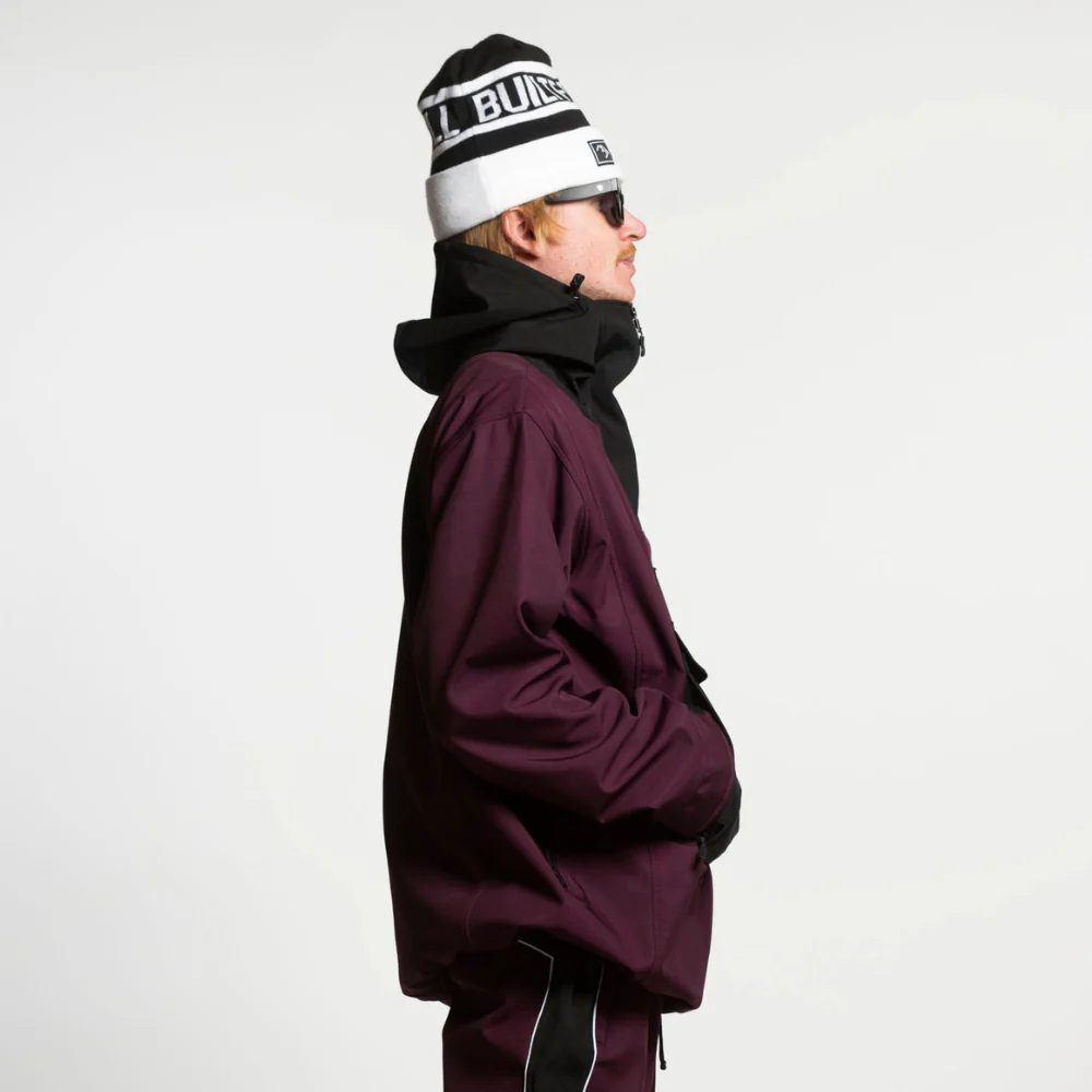 Access Anorak Jacket Malbec/ Black - Image 5