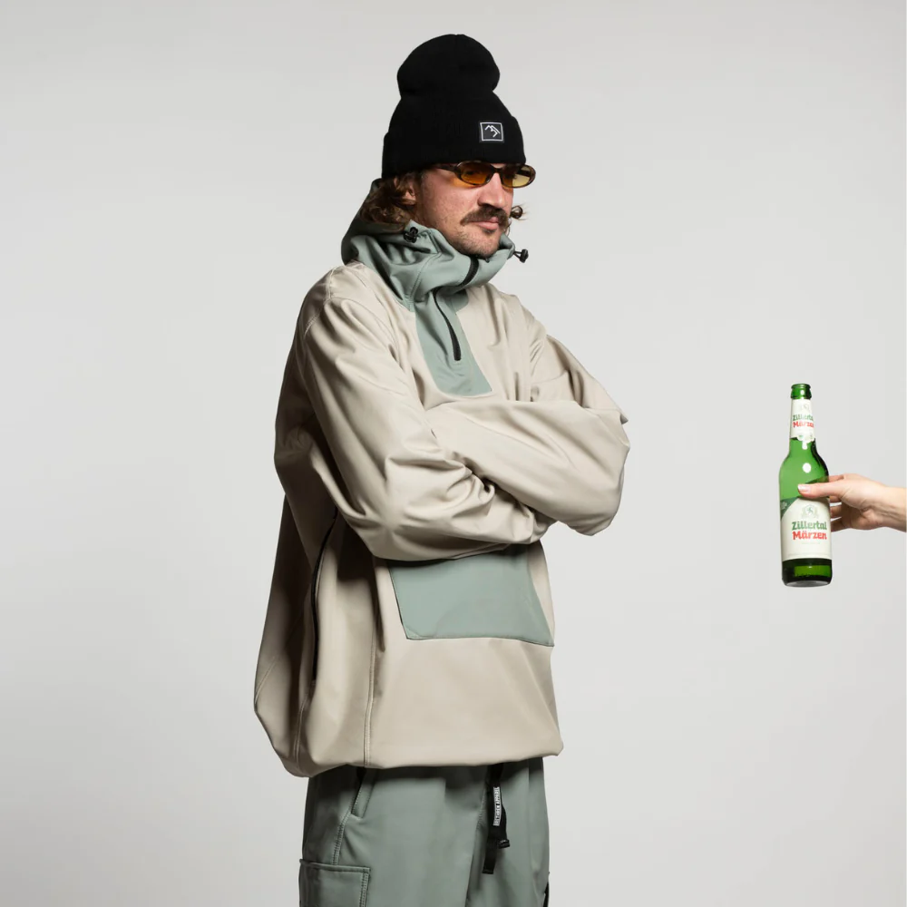 Access Anorak Jacket Olive/ Ivy Green - Image 3