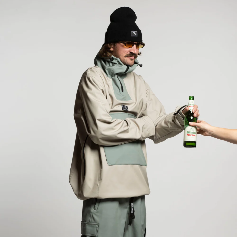 Access Anorak Jacket Olive/ Ivy Green - Image 4
