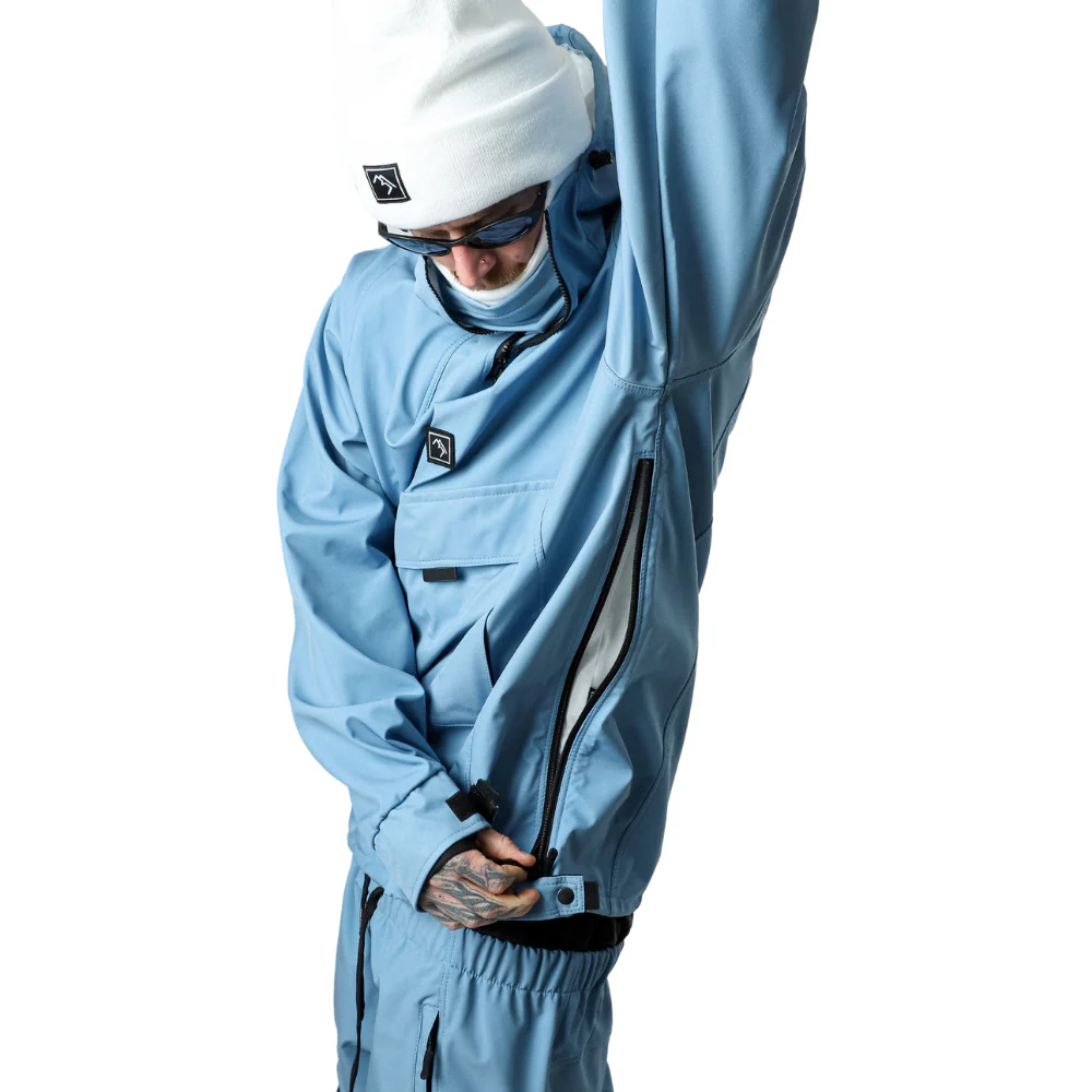 Access Anorak Lotus Blue - Image 7