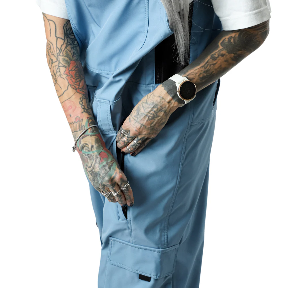 Access Bib Pants Lotus Blue - Image 4