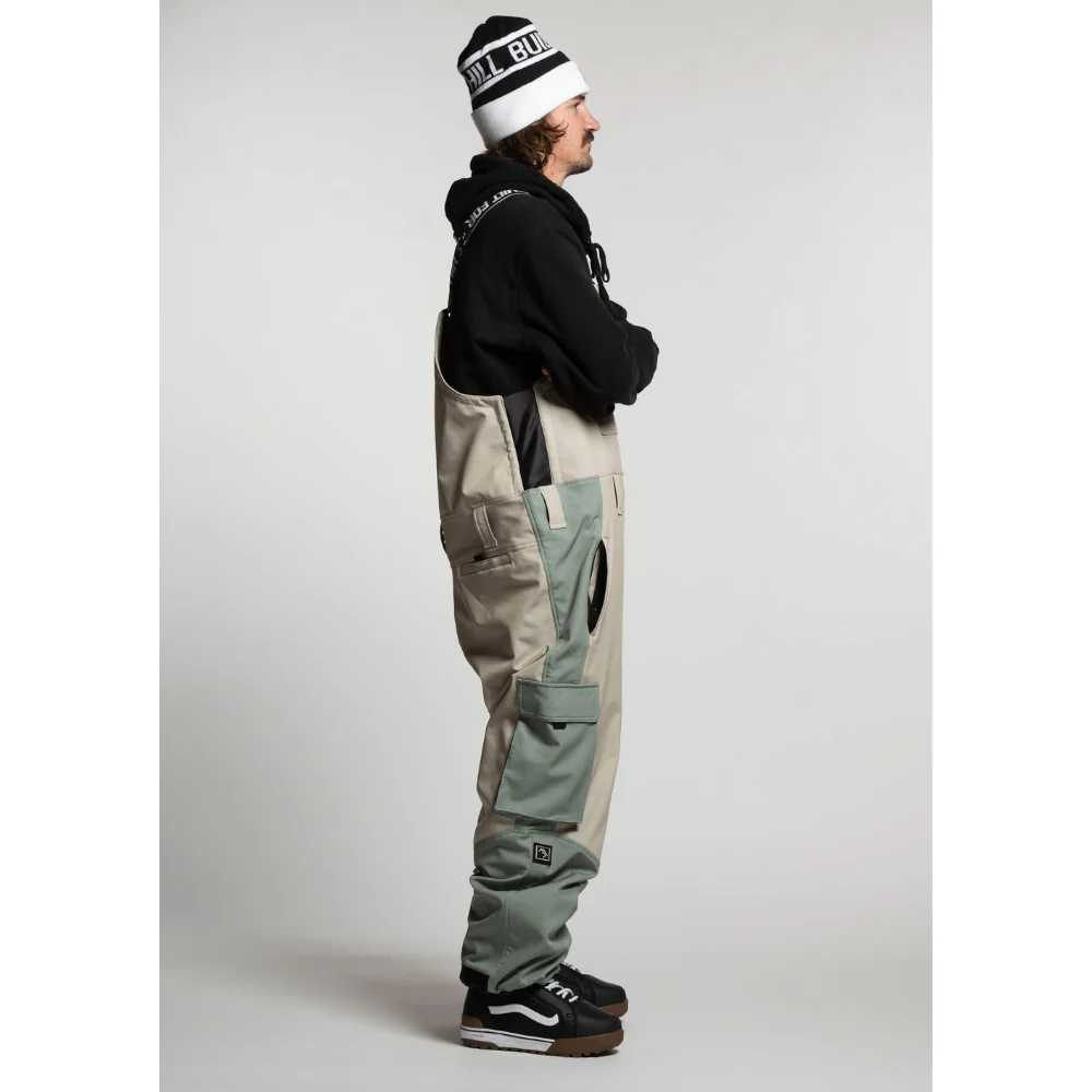Access Bib Pants Olive/ Ivy Green - Image 2