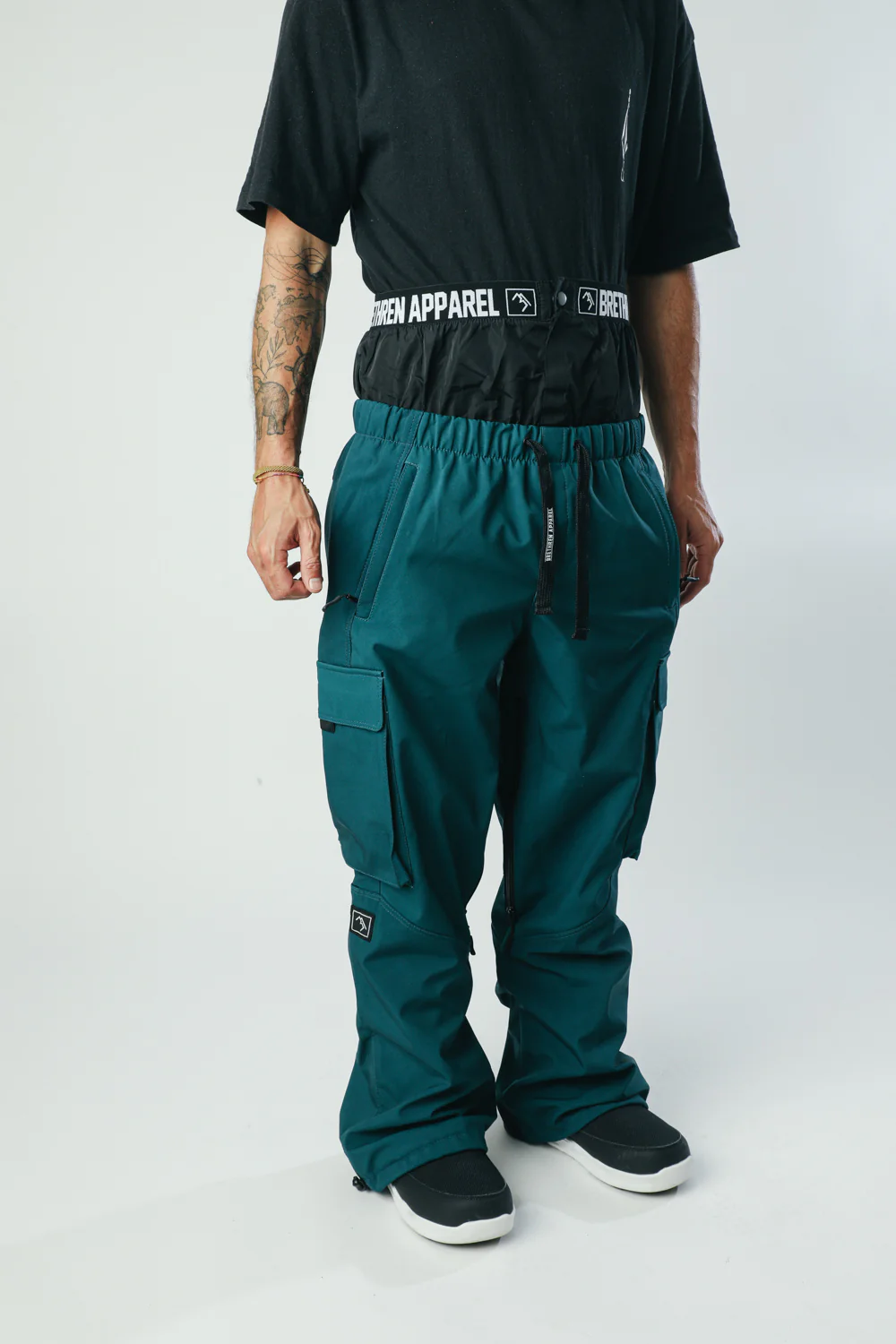 Access Cargo Pants Evergreen Teal - Image 2