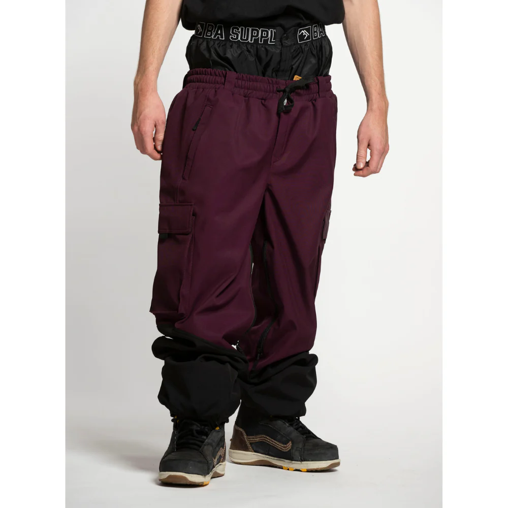 Access Cargo Pants Malbec/ Black - Image 4