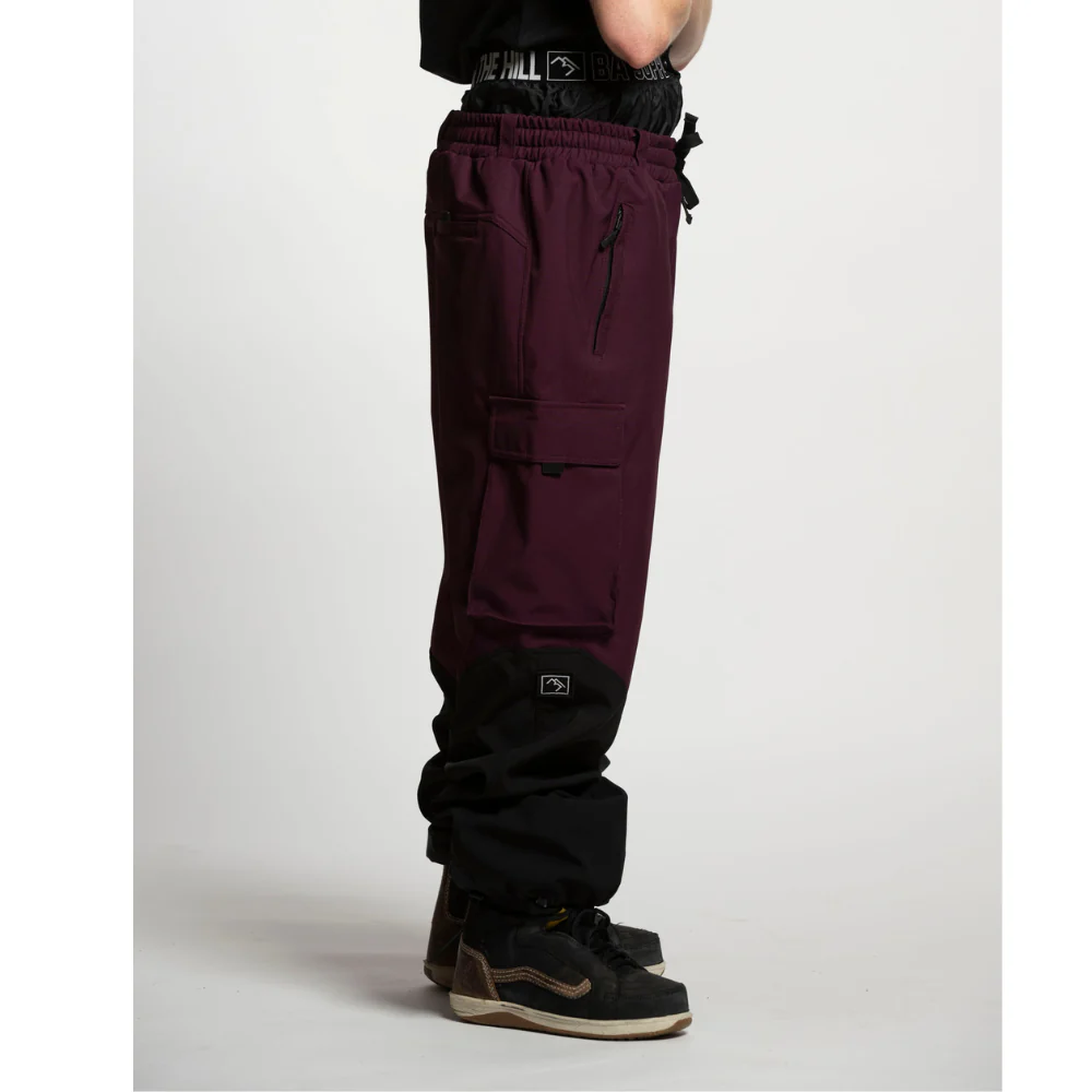 Access Cargo Pants Malbec/ Black - Image 5