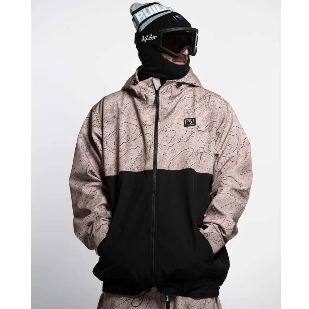 Access Full Zip Jacket Beige Contour / Black - Image 2