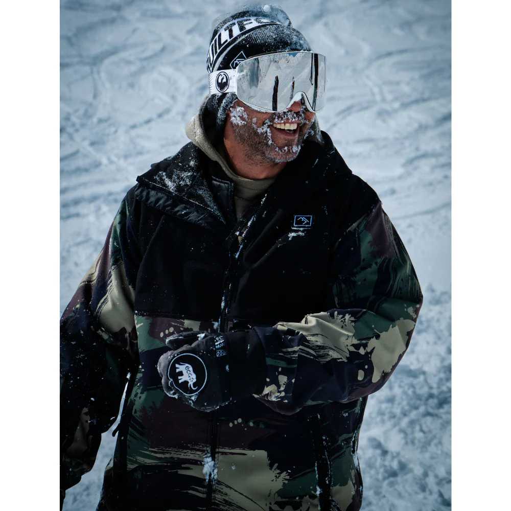 Access Full Zip Jacket Black and Trapper - Image 10