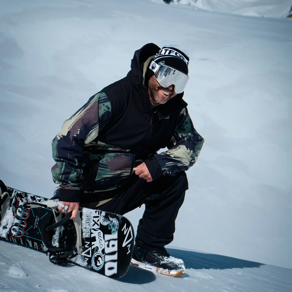 Access Full Zip Jacket Black and Trapper - Image 4