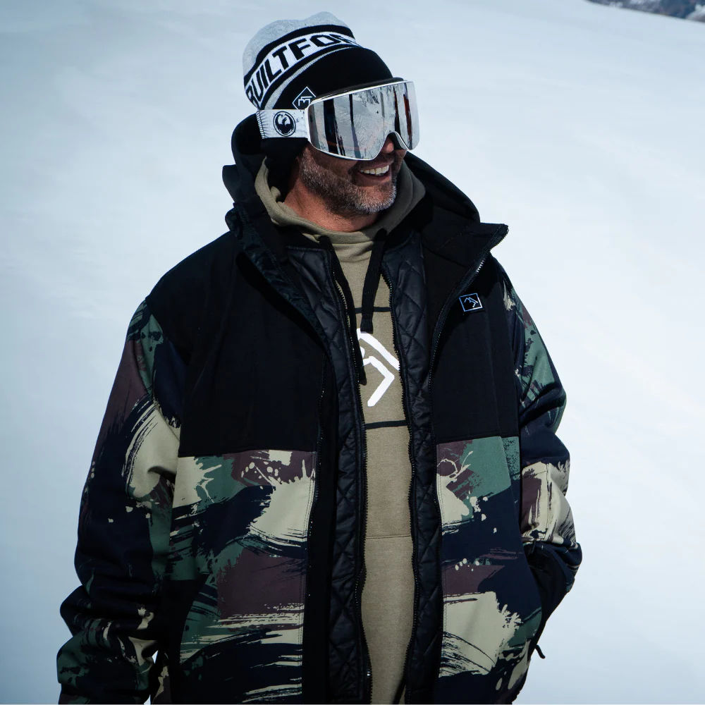 Access Full Zip Jacket Black and Trapper - Image 6