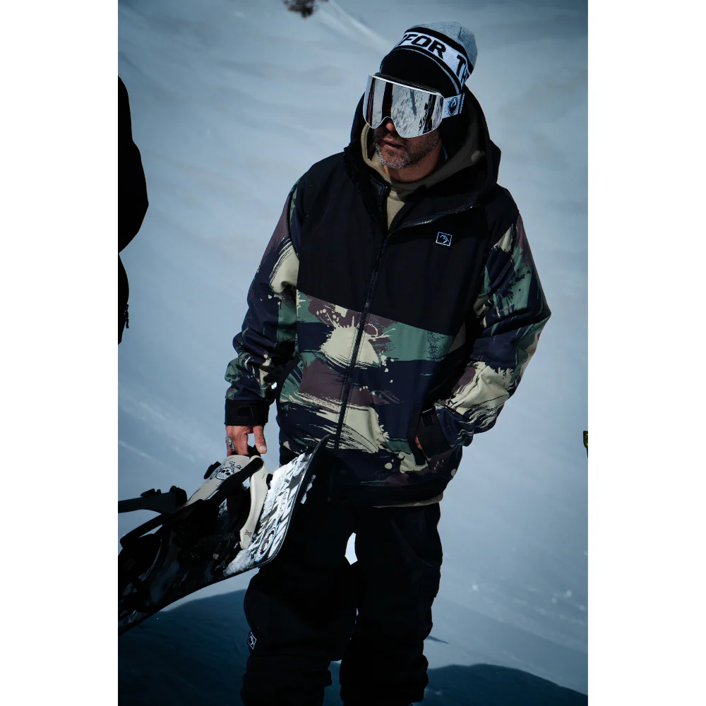 Access Full Zip Jacket Black and Trapper - Image 7