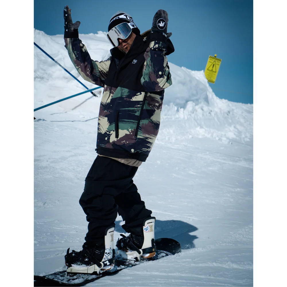 Access Full Zip Jacket Black and Trapper - Image 8