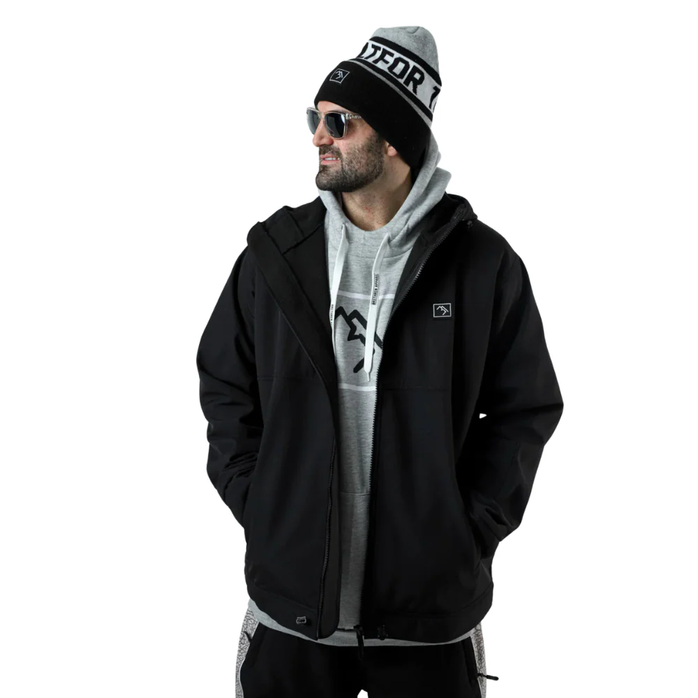 Access Full Zip Jacket Darkside Black - Image 6