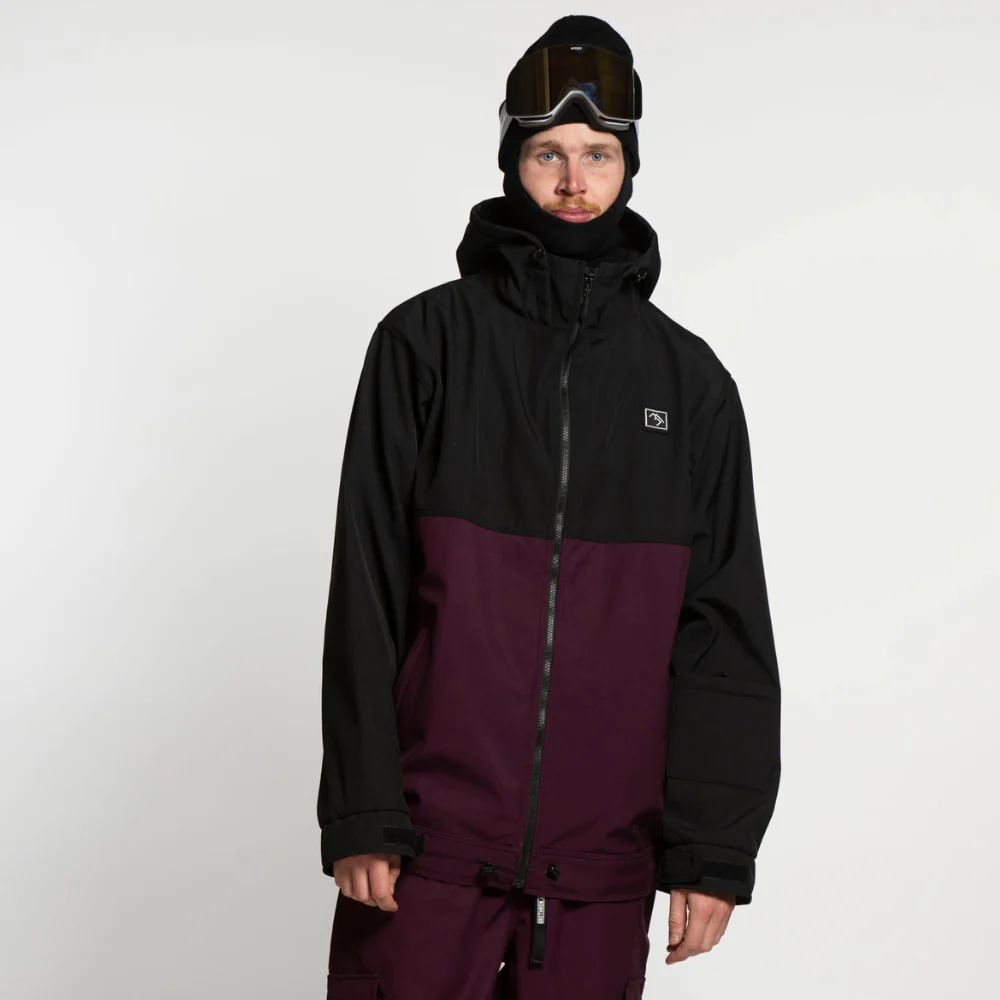 Access Full Zip Jacket Malbec / Black - Image 3