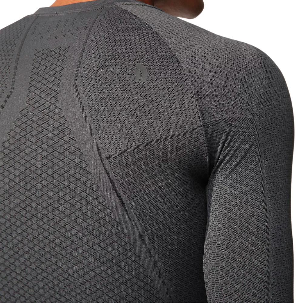 Active Crew Longsleeve Asphalt Grey/TNF Black - Image 5