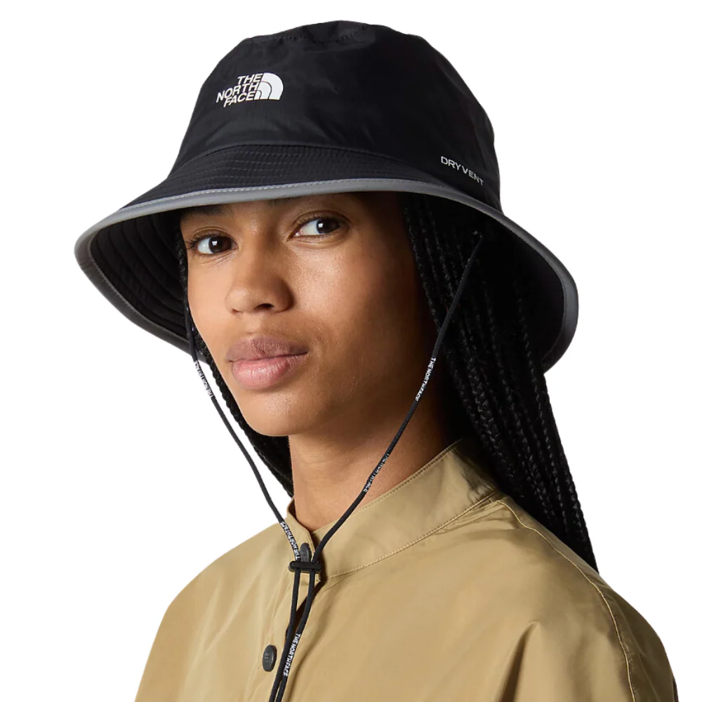 Antora Rain Bucket Hat TNF Black/Smoked Pearl - Image 2