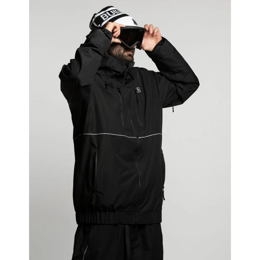 Apex Snowboard Jacket Darkside Black - Image 5