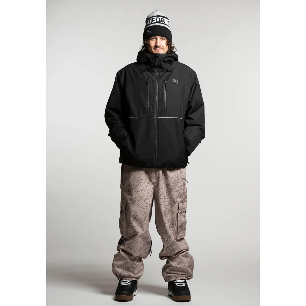 Apex Snowboard Jacket Darkside Black - Image 7