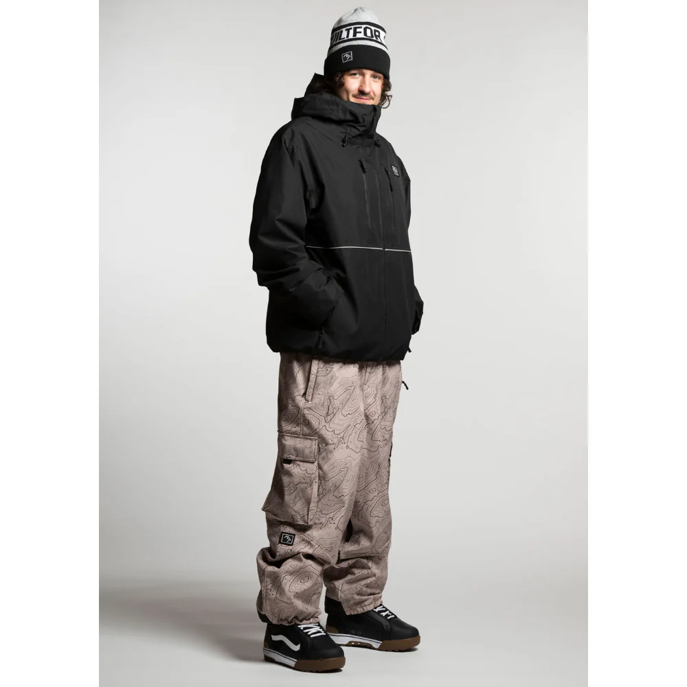 Apex Snowboard Jacket Darkside Black - Image 8