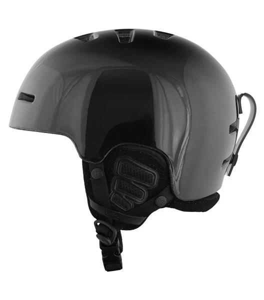 Arctic Nipper Maxi Gloss Black Helm - Image 3