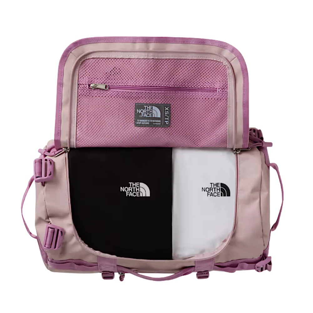 Base Camp Duffel Bag Metal Pink/Hushed Lavender 31L - Image 3