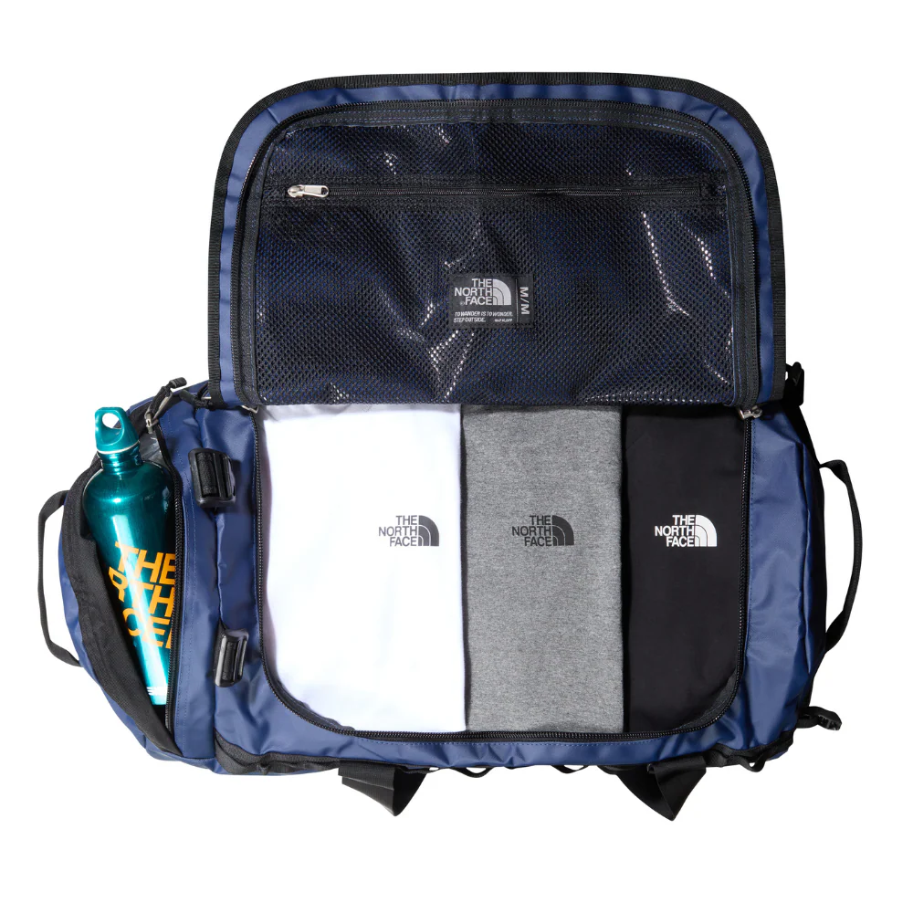 Base Camp M Duffel Bag Summit Navy/TNF Black - Image 4