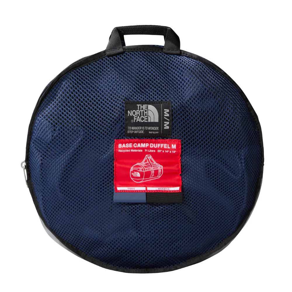 Base Camp M Duffel Bag Summit Navy/TNF Black - Image 5