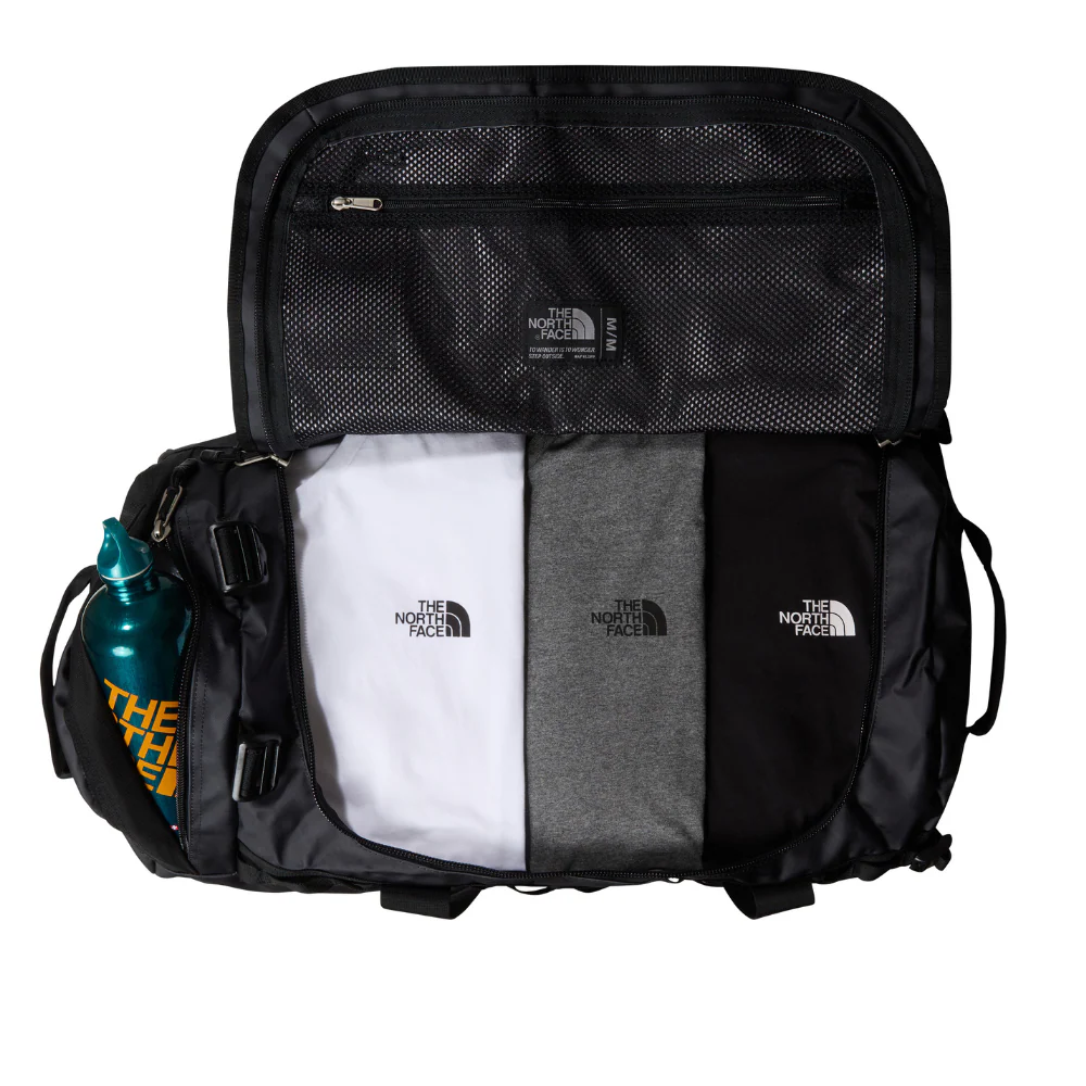Base Camp M Duffel Bag TNF Black/TNF White - Image 4