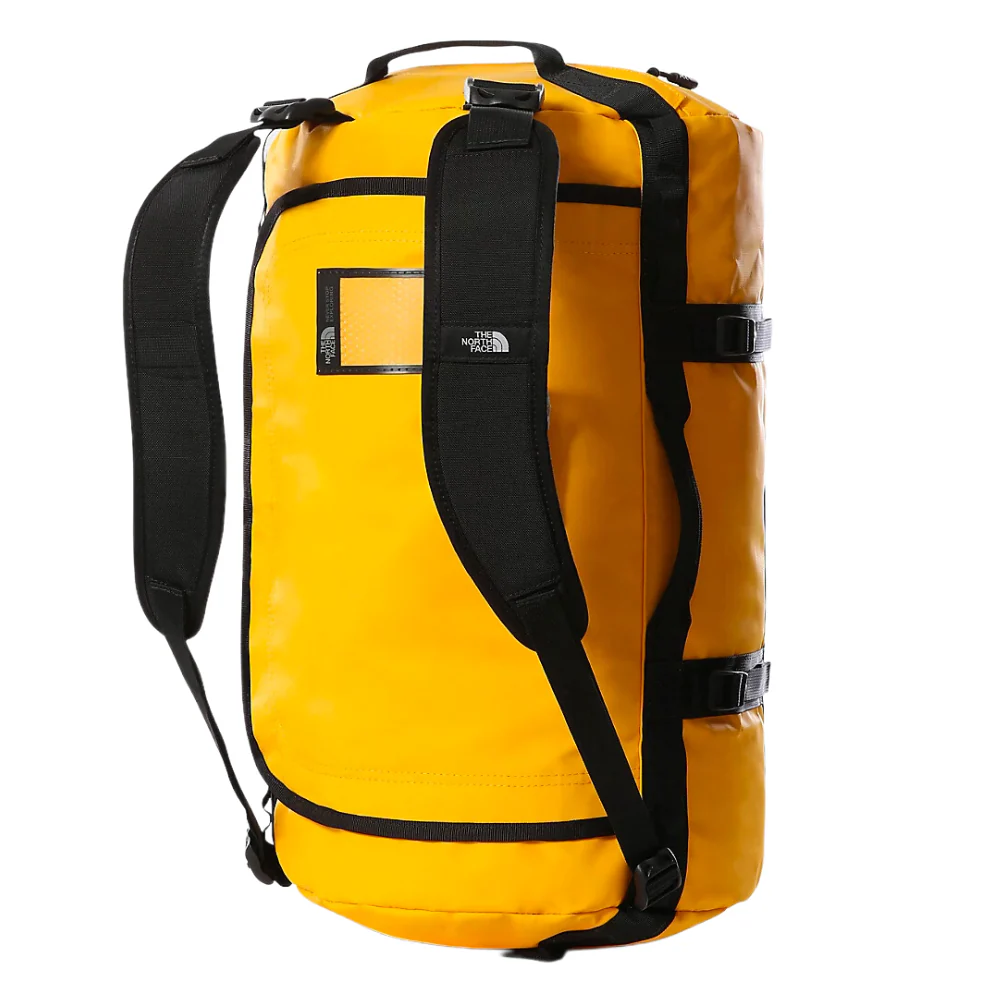Base Camp S Duffel Bag Summit Gold/TNF Black - Image 7