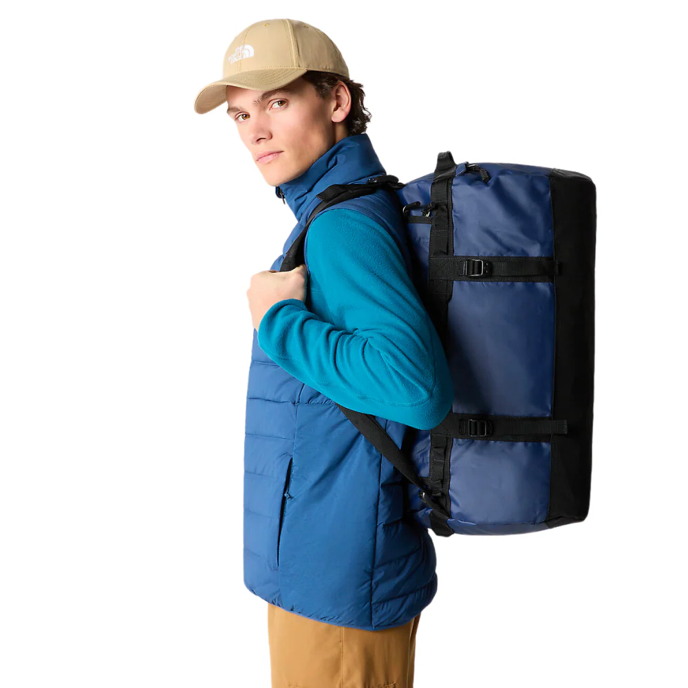 Base Camp S Duffel Bag Summit Navy/TNF Black - Image 2