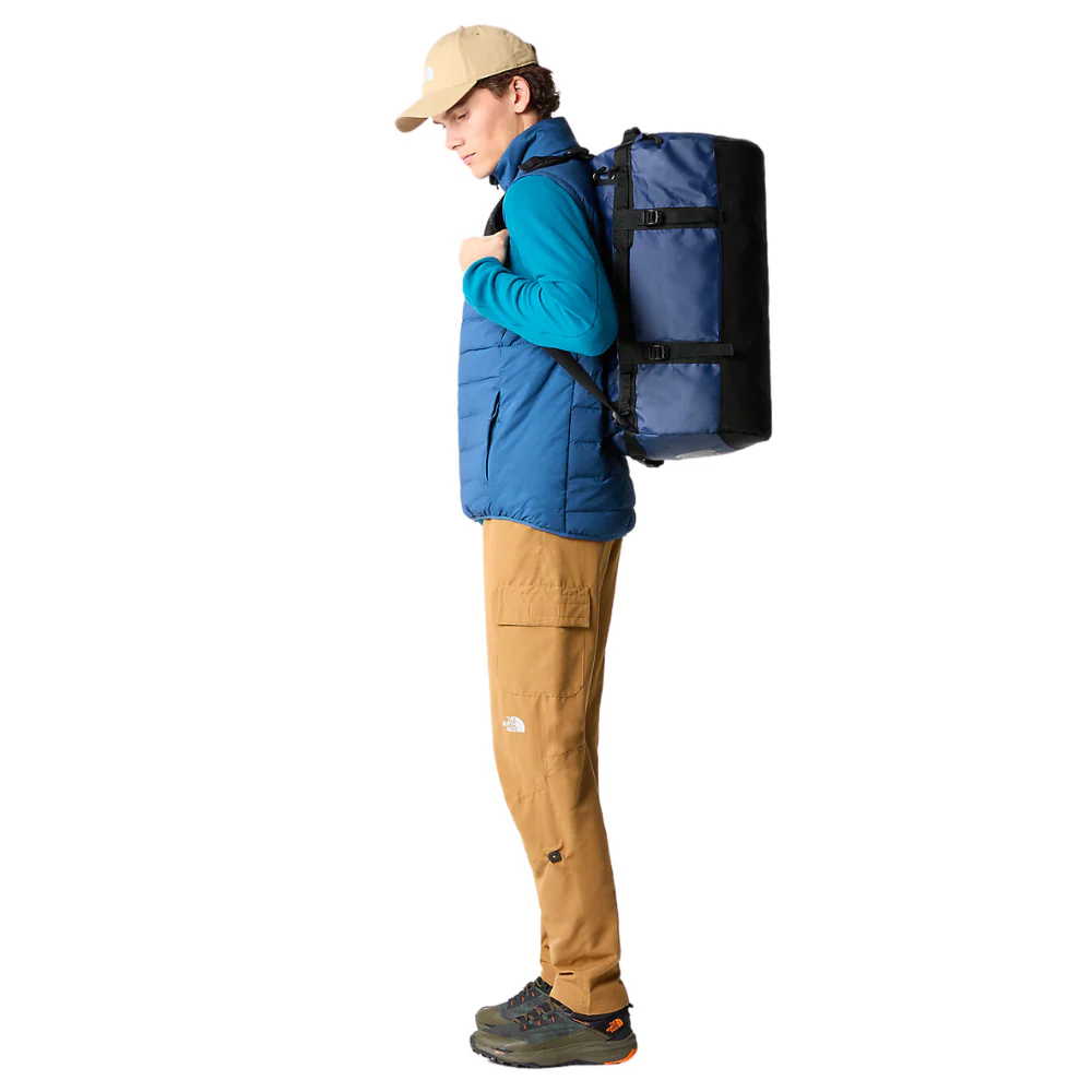 Base Camp S Duffel Bag Summit Navy/TNF Black - Image 4