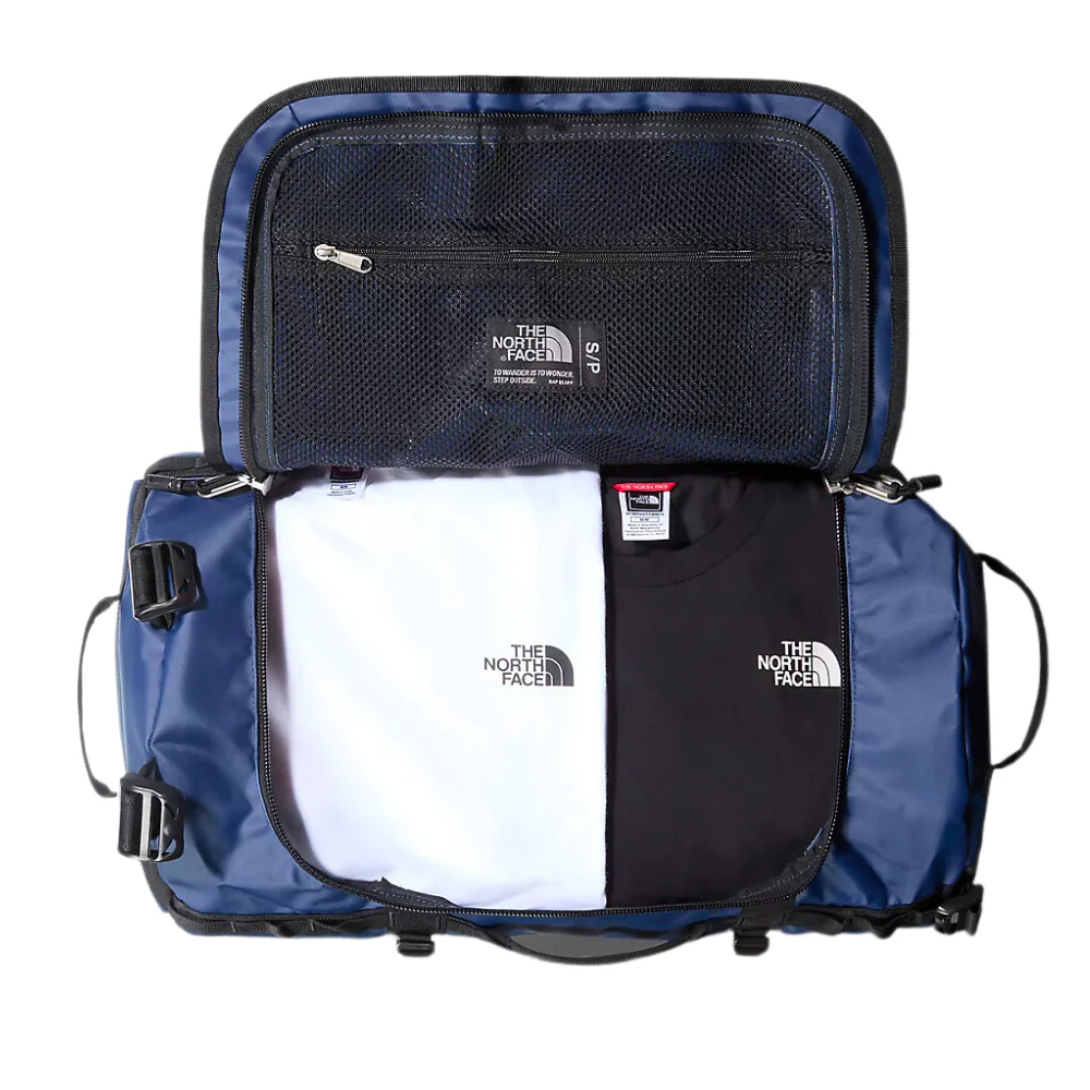 Base Camp S Duffel Bag Summit Navy/TNF Black - Image 5