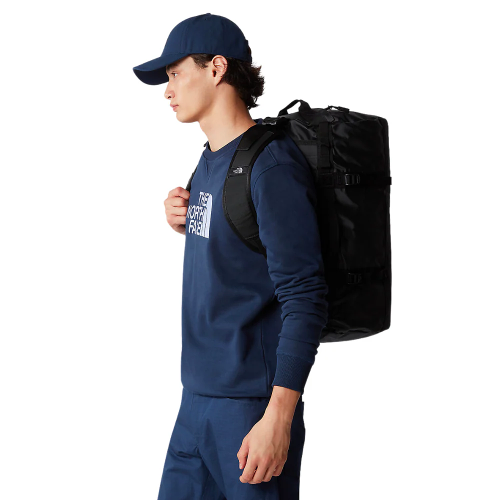 Base Camp S Duffel Bag TNF Black/TNF White - Image 4