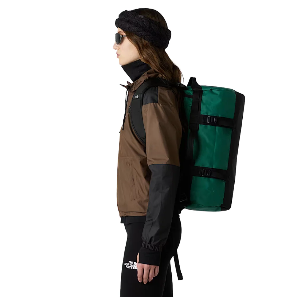 Base Camp XS Duffel Bag Evergreen/TNF Black - Image 2