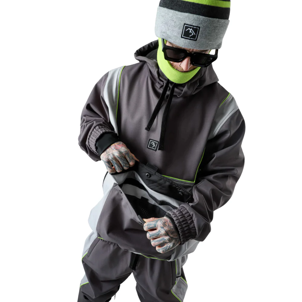Baseline Pullover Charcoal/ Voltage - Image 3
