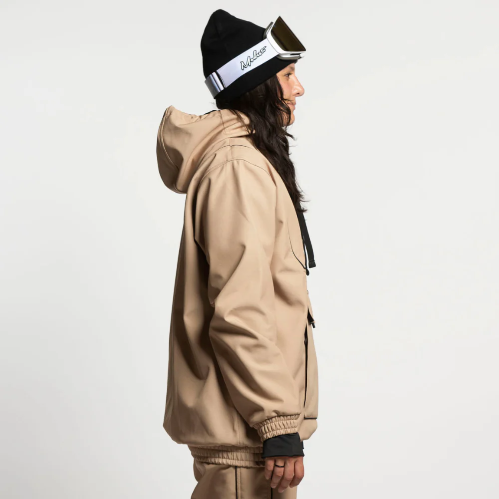 Baseline Pullover Jacket Dunes/ Black Pinstripe - Image 5