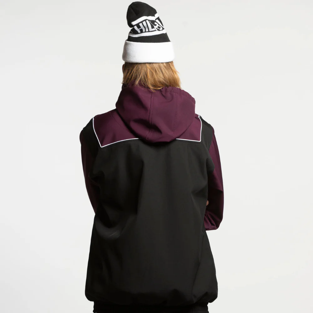 Baseline Pullover Jacket Malbec/ Black - Image 3
