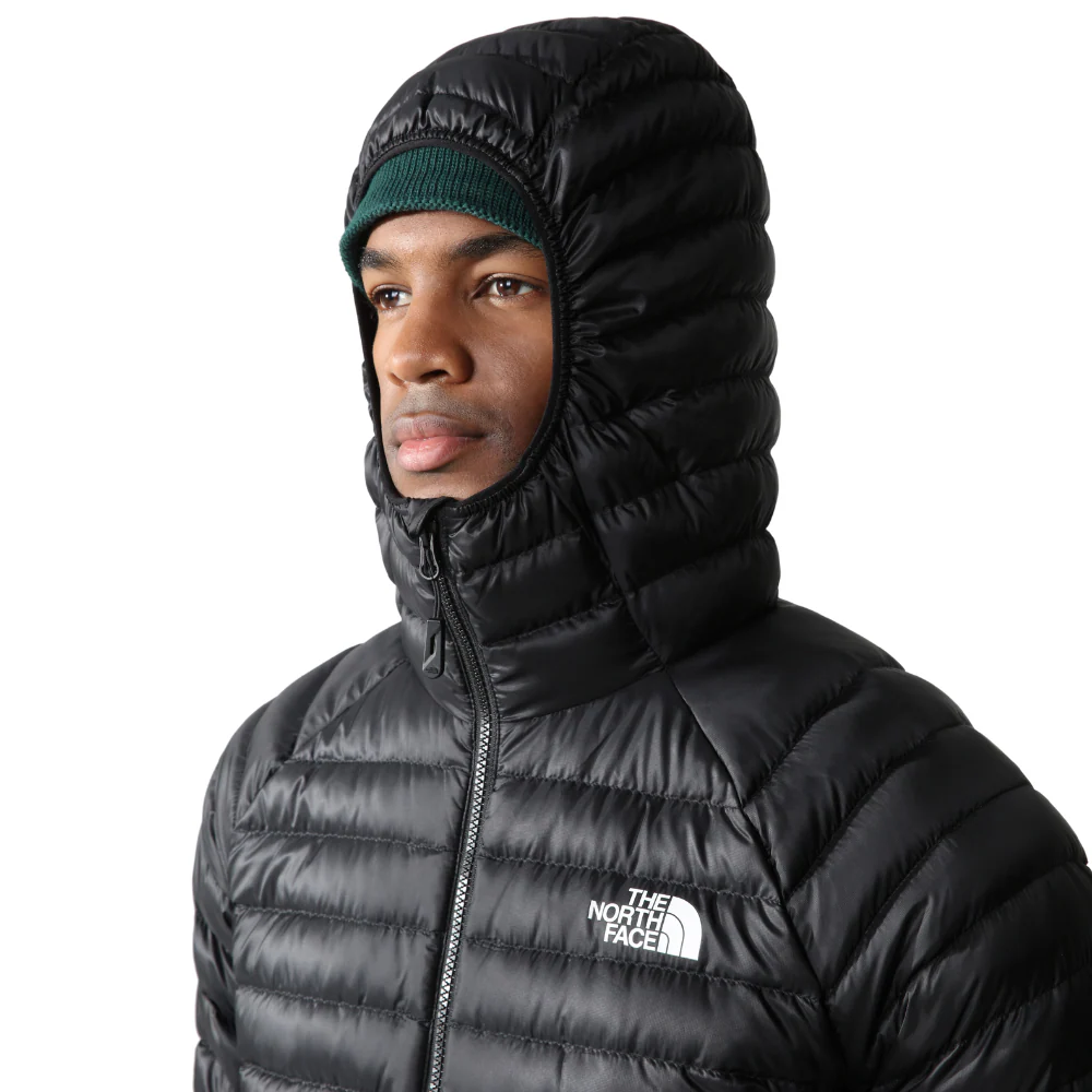 Bettaforca Light Down Hoodie Jacket TNF Black - Image 3