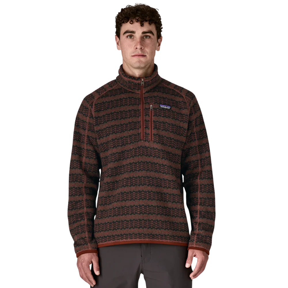 Better Sweater 1/4-Zip Fleece Woven Together Dried Vanilla