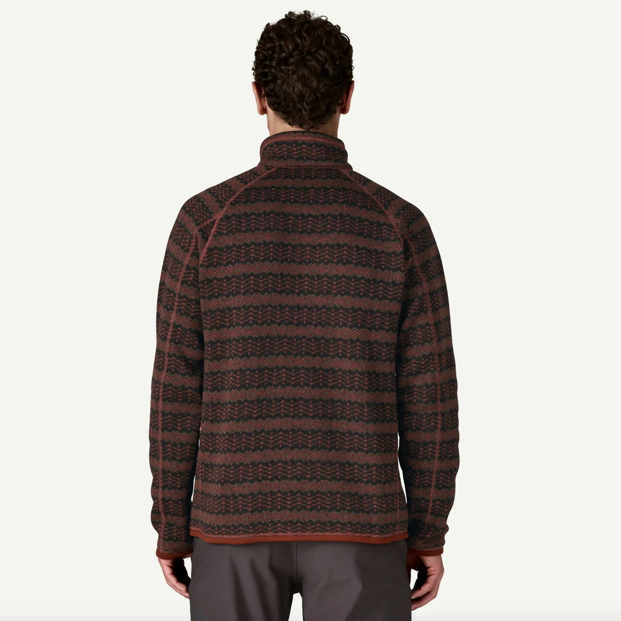 Better Sweater 1/4-Zip Fleece Woven Together Dried Vanilla - Image 2