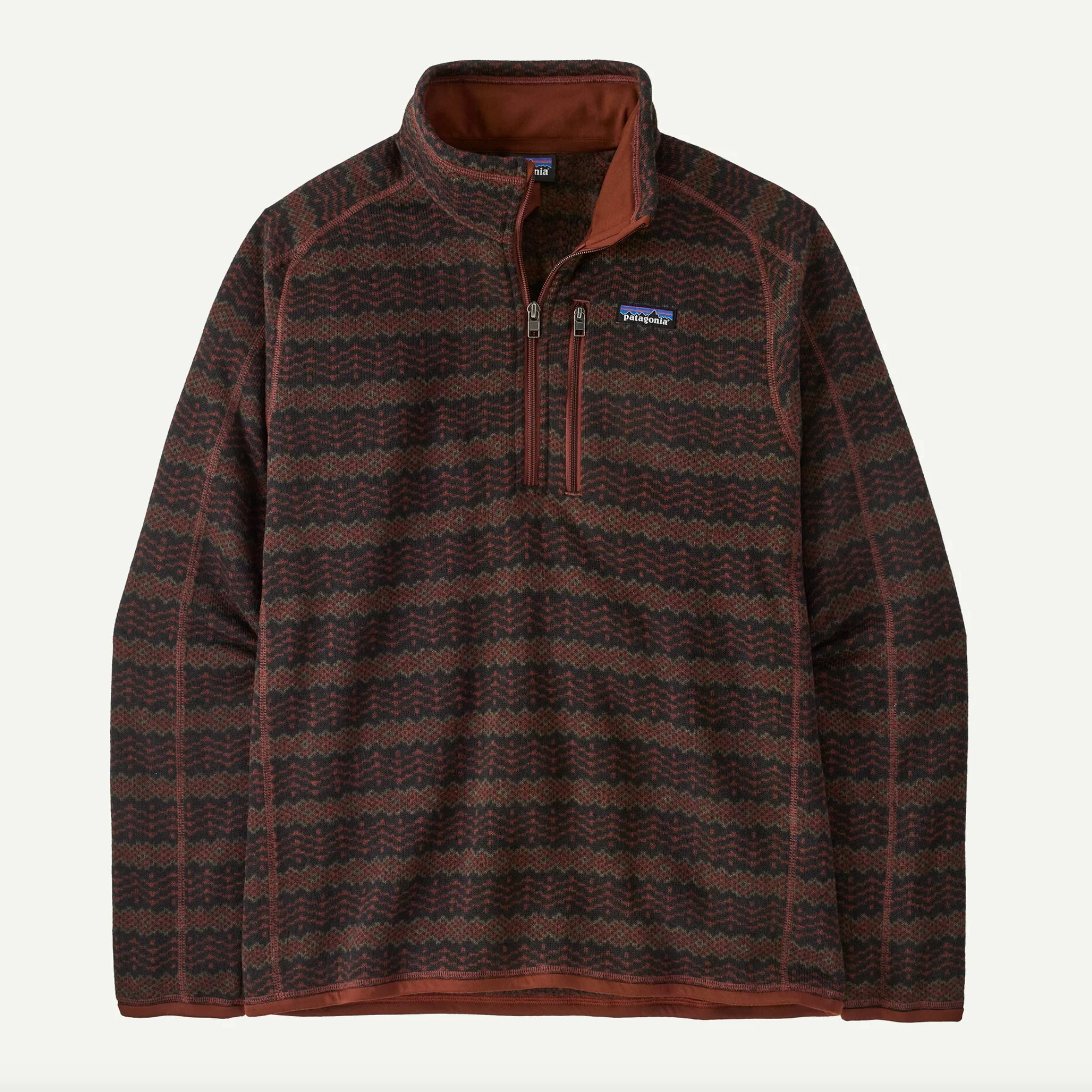 Better Sweater 1/4-Zip Fleece Woven Together Dried Vanilla - Image 3
