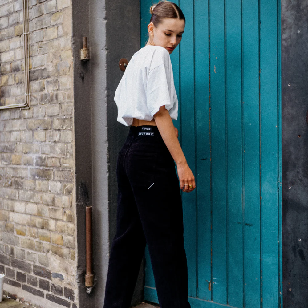 Loud Couture Big Bang Cord Pants Black - Image 8