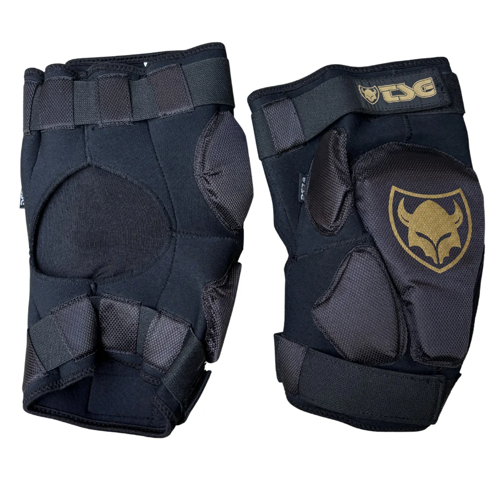Big Bear Kneepads Black-Gold - Image 2