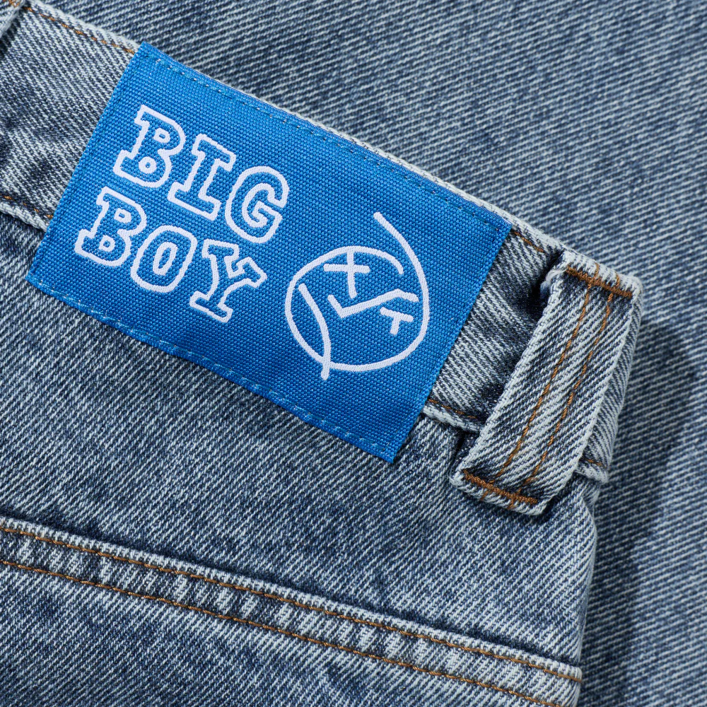 Big Boy Jeans Heavy Washed Blue - Image 4