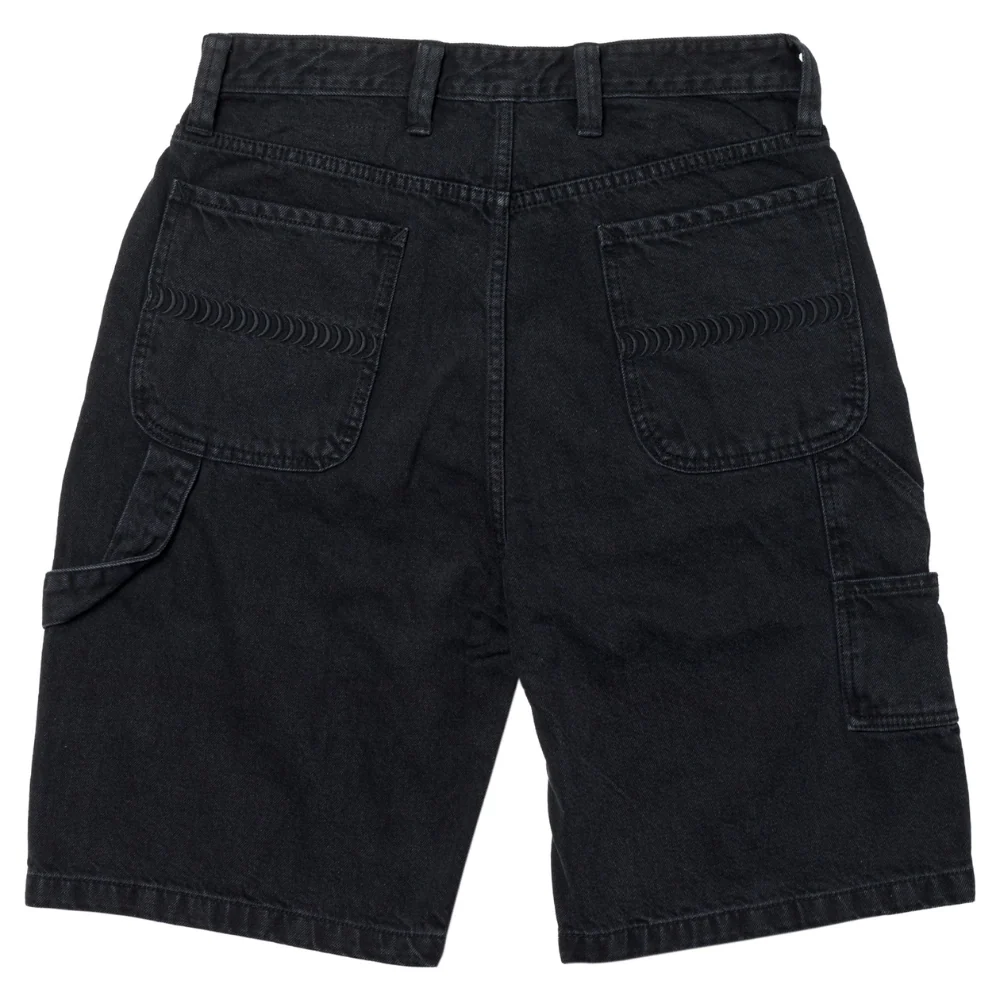 Bighead Fill Denim Black Shorts - Image 2