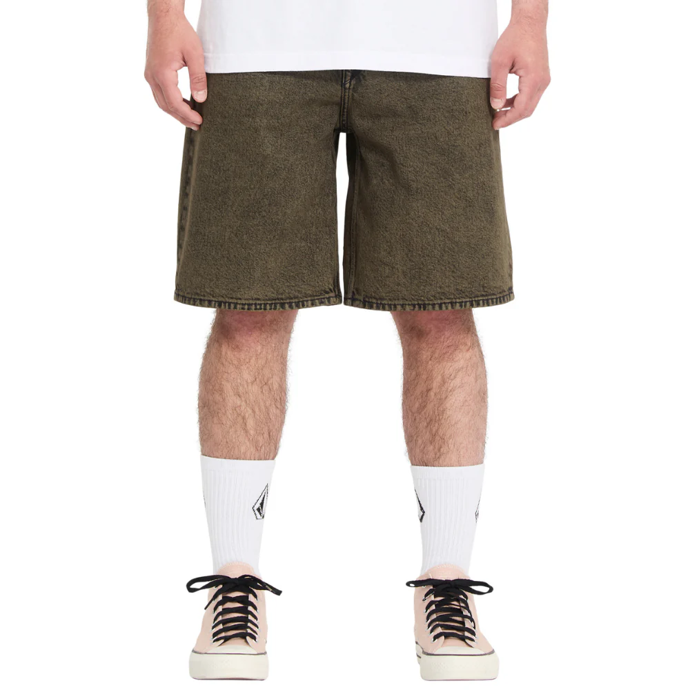 Billow Denim Short 22 Sage Leaf - Image 2